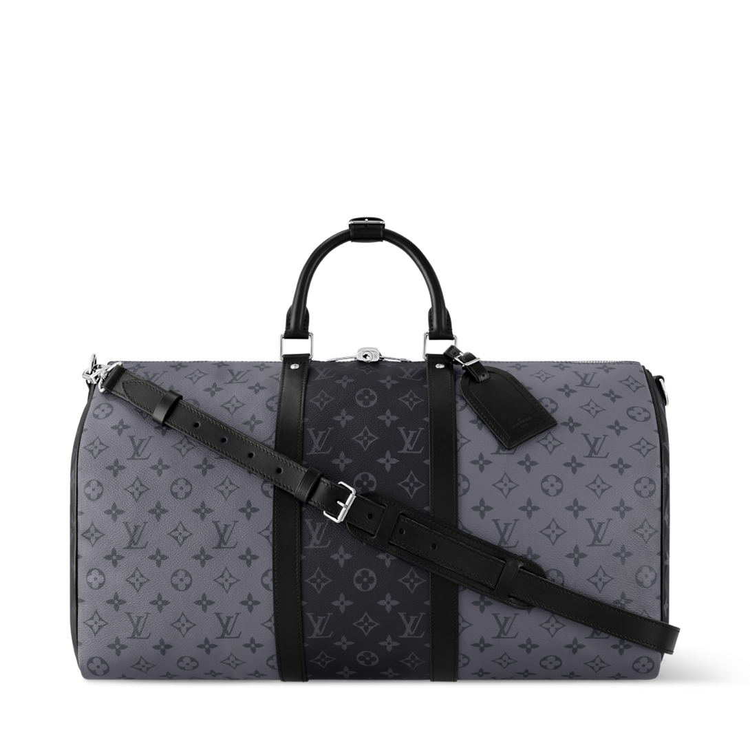 Keepall Bandoulière 50 Monogram Eclipse - Travel | Louis Vuitton India